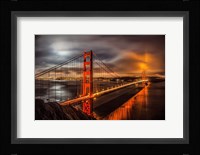Golden Gate Evening Fine Art Print