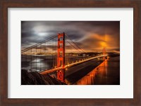 Golden Gate Evening Fine Art Print