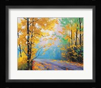 Misty Autumn Day Fine Art Print