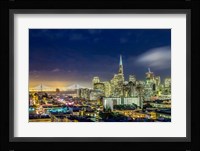 San Francisco Holiday Lights Fine Art Print
