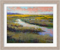 A Glimmer on the Marsh Fine Art Print
