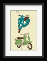 Scooter I Framed Print