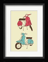 Scooter II Framed Print