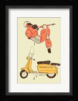 Scooter IV Framed Print