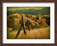 Weathered Ranch Fence Fine Art Print