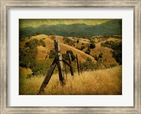 Weathered Ranch Fence Fine Art Print