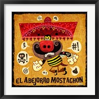 Abejorro Mostachon Fine Art Print