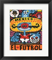 La Mascota del Mundial Fine Art Print