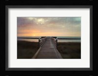 Sunset Pier Fine Art Print