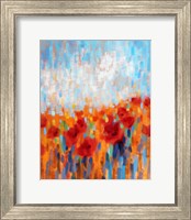 Poppy Walk Fine Art Print