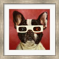 3D Dog Fine Art Print