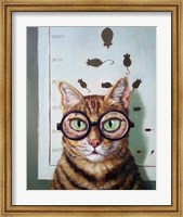 Feline Eye Exam Fine Art Print