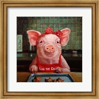 Gingerbread Pigs Fine Art Print
