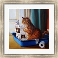 Kitty Throne Fine Art Print
