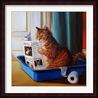 Kitty Throne Fine Art Print