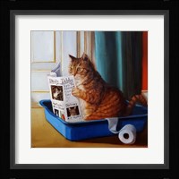 Kitty Throne Fine Art Print