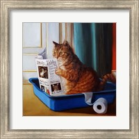 Kitty Throne Fine Art Print