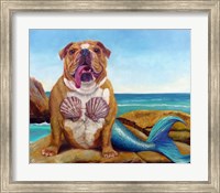 Mermaid Dog Fine Art Print