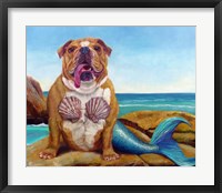 Mermaid Dog Fine Art Print