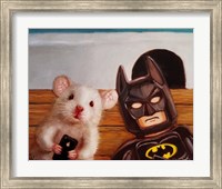 Selfie with Batman Fine Art Print