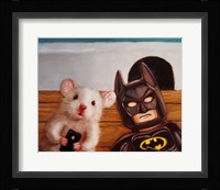 Selfie with Batman Fine Art Print