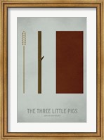 Three Little Pigs Fine Art Print