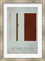 Three Little Pigs Fine Art Print