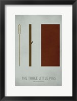 Three Little Pigs Fine Art Print