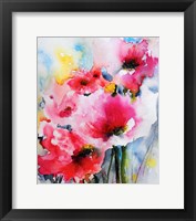 Summer Poppies II Framed Print