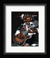Jazzman Cool Framed Print