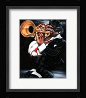 Jazzman Papa Joe Framed Print