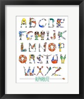 Alphablitz Fine Art Print