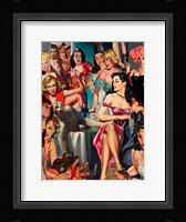 Artist in Hallway Fine Art Print