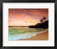 North Shore Dawn, Oahu Framed Print
