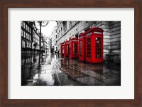 London Phones Fine Art Print