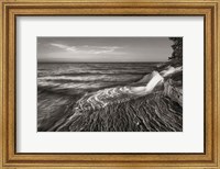 Pictured Rocks Michigan II BW Fine Art Print