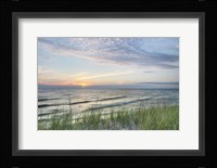 Lake Michigan Sunset III Framed Print