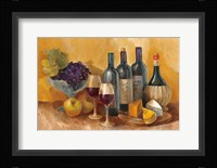 Wine and Fruit I v2 Framed Print