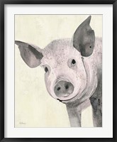 Oink Pink Crop Fine Art Print