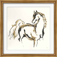 Golden Horse VIII Fine Art Print