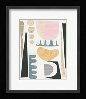 Mixed Shapes VI Framed Print