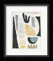 Mixed Shapes V Framed Print