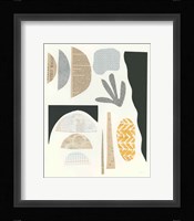 Mixed Shapes III Framed Print