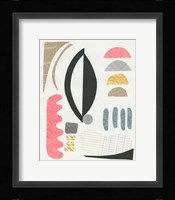 Mixed Shapes II Framed Print