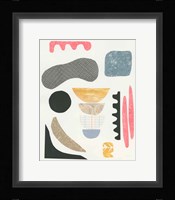 Mixed Shapes I Framed Print