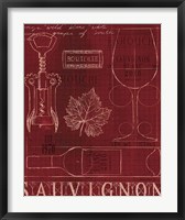 Wine Blueprint IV Fine Art Print