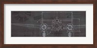 Plane Blueprint IV Fine Art Print