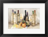 Wine and Fruit II v2 Light Fine Art Print