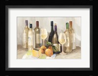 Wine and Fruit II v2 Light Framed Print