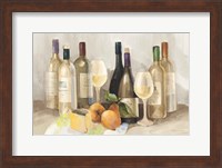 Wine and Fruit II v2 Light Fine Art Print